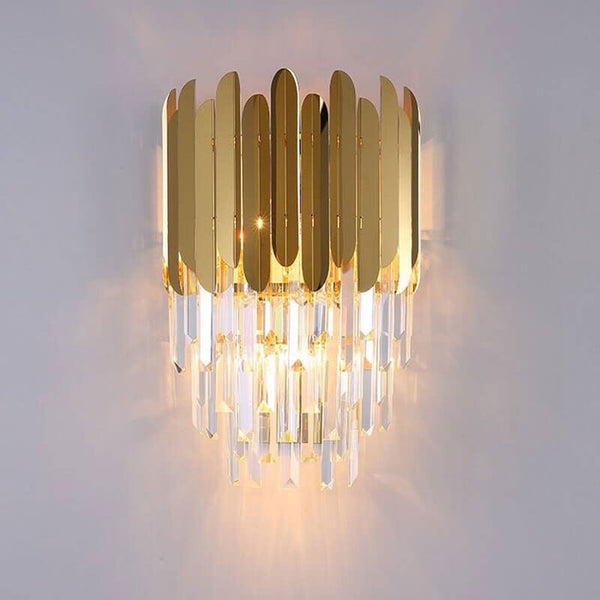 Mini-Kronleuchter-Wandlampe