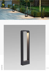 LumiPillar 7W Moderne LED Gartenlampe