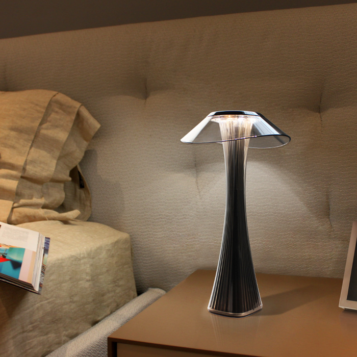 Kristall-Lampe - LED Diamant Tischlampe