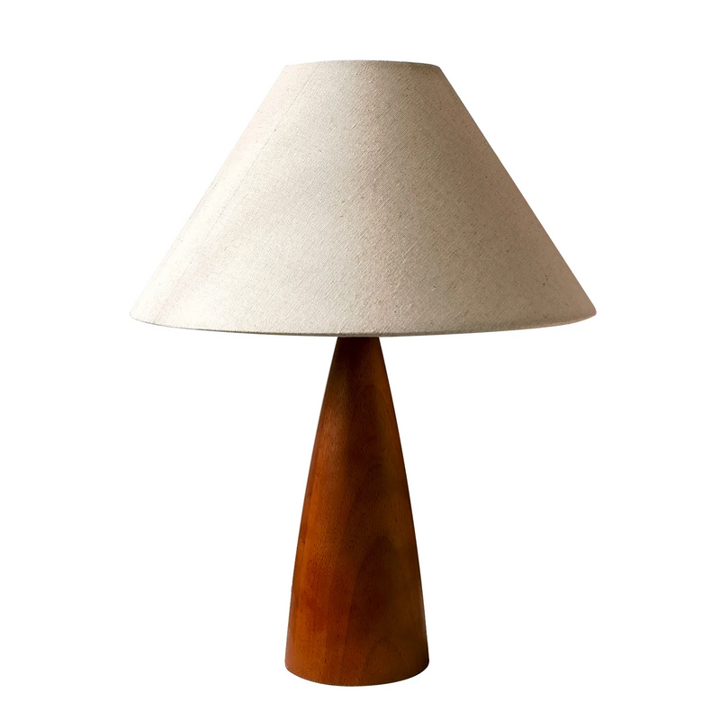 Jahrhundert Stil Massivholz Tischlampe