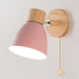 Yadiel - Skandinavische Hängewandlampe aus Holz