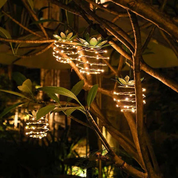2 Stück | Solarbetriebene Gartenlampe