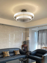 Eleganter hängender LED-Kronleuchter mit warmem, neutralem und kühlem Licht