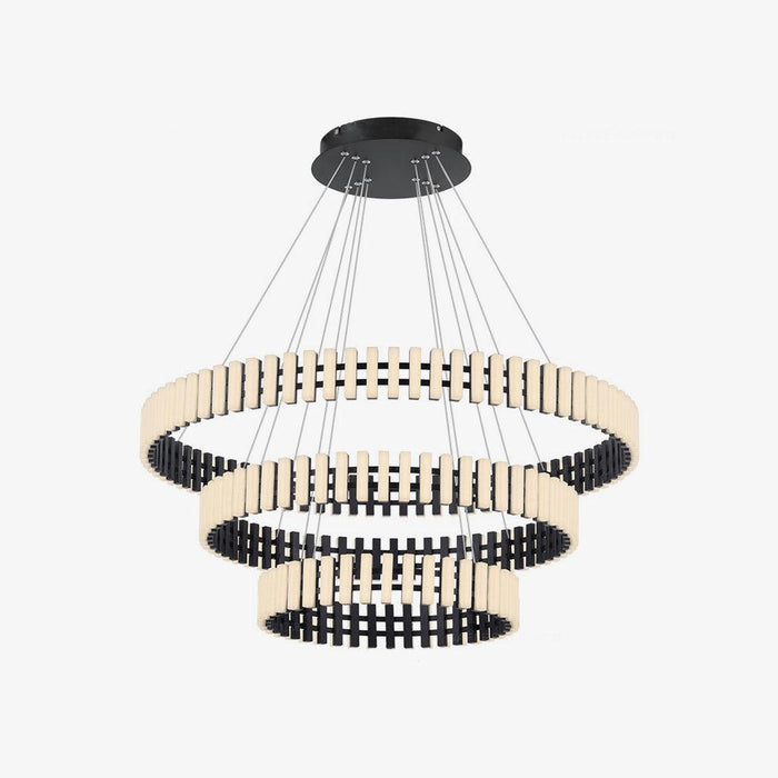 Eleganter hängender LED-Kronleuchter mit warmem, neutralem und kühlem Licht