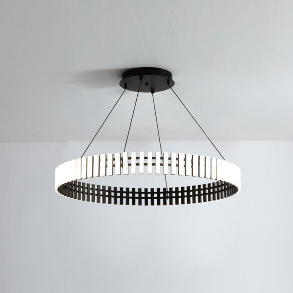 Eleganter hängender LED-Kronleuchter mit warmem, neutralem und kühlem Licht