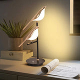 BirdLamp – Stilvolle LED-Tischlampe mit goldenem Vogel-Design