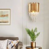 Mini-Kronleuchter-Wandlampe