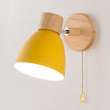 Yadiel - Skandinavische Hängewandlampe aus Holz