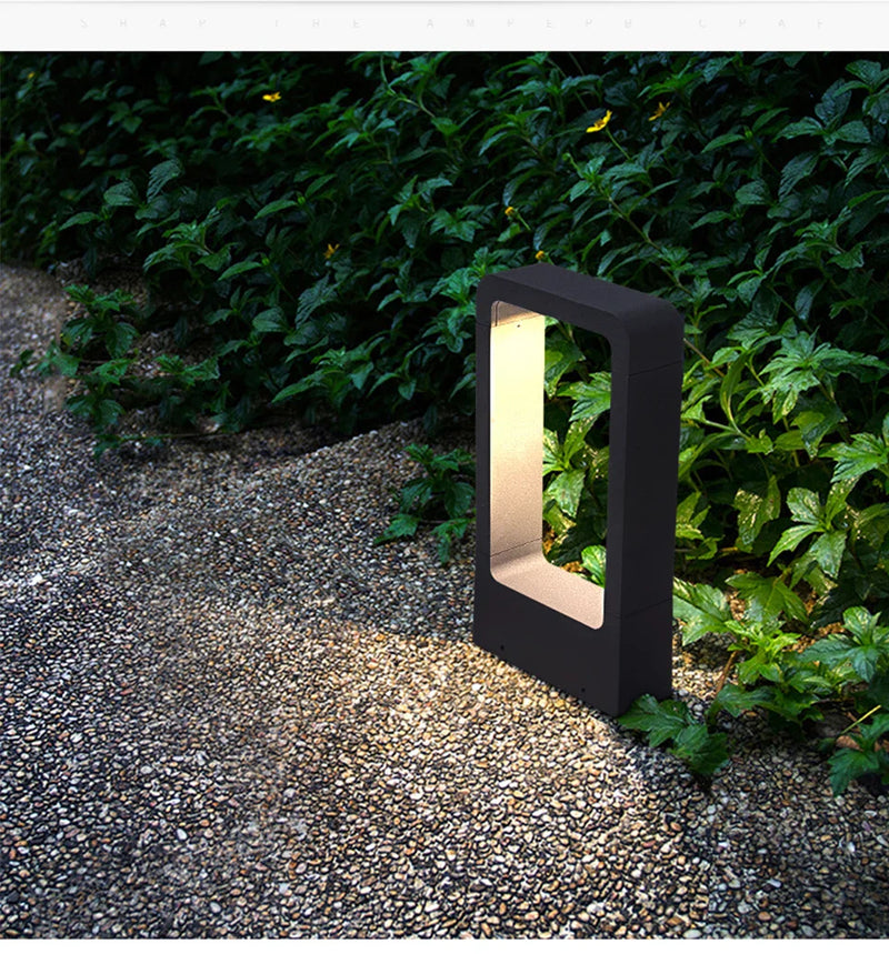 LumiPillar 7W Moderne LED Gartenlampe