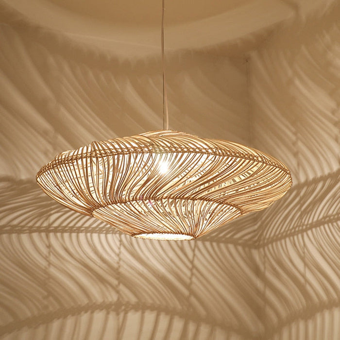 Radiar – Vintage Rattan-Hängelampe