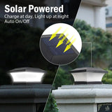 Nugee Kurzlicht | Solarbetriebene Außensäulenlampe