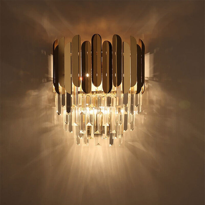 Mini-Kronleuchter-Wandlampe