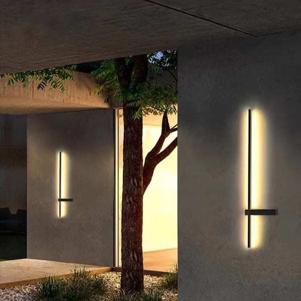 Wasserdichte solarbetriebene Außenlampe