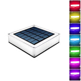 Moderne Solarlampe für den Außenbereich