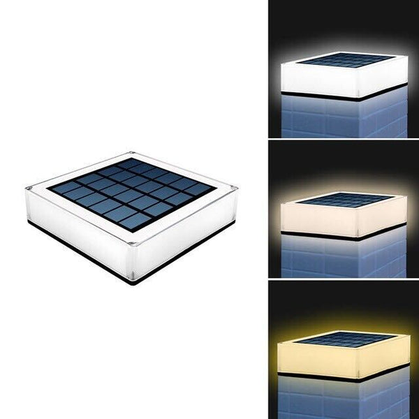 Moderne Solarlampe für den Außenbereich
