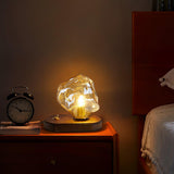 Eis Stein Glas Atmosphärische Tischlampe