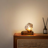 Eis Stein Glas Atmosphärische Tischlampe