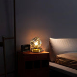Eis Stein Glas Atmosphärische Tischlampe