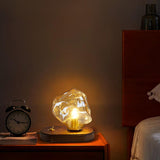 Eis Stein Glas Atmosphärische Tischlampe