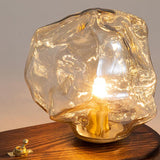 Eis Stein Glas Atmosphärische Tischlampe