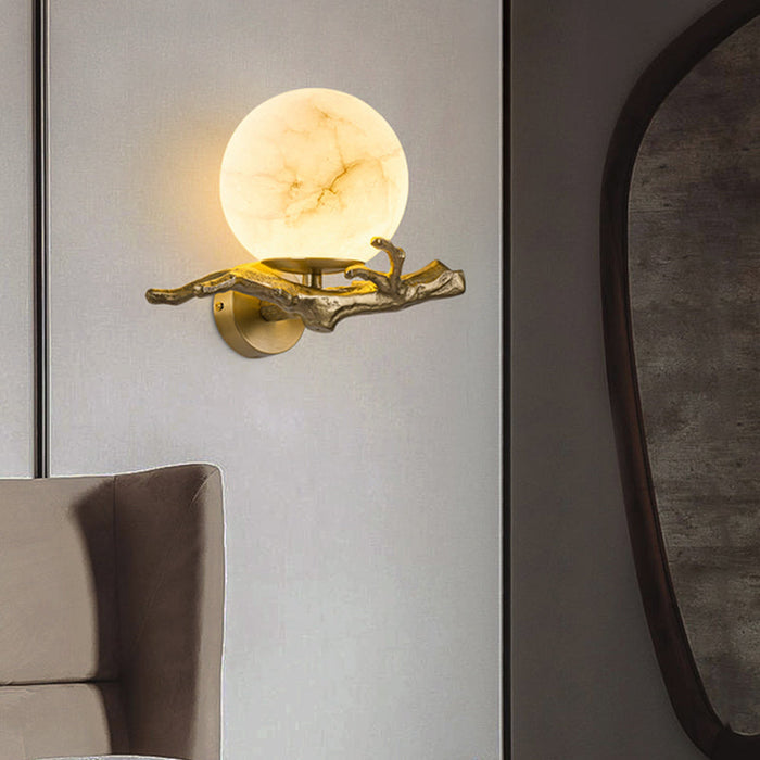 Moderne kreative Marmorwandlampe
