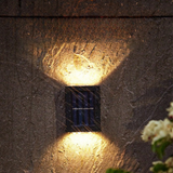 Kabellose LED-Solar-Wandlampen Deluxe