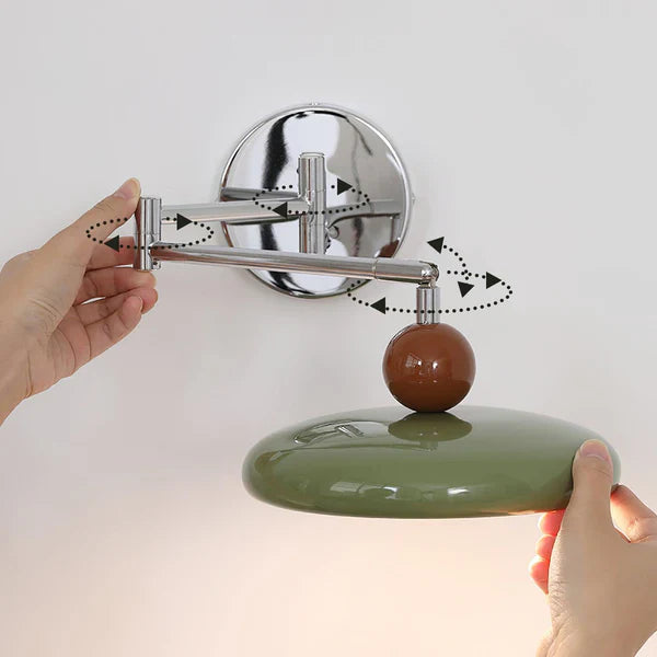 Elegante Wandleuchte für das Schlafzimmer