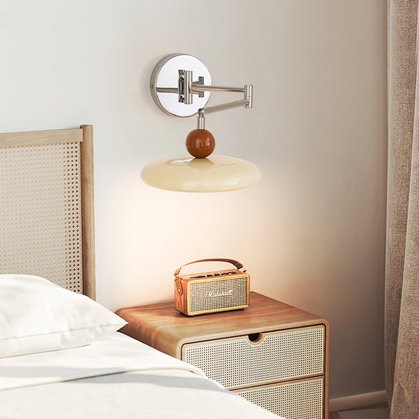 Elegante Wandleuchte für das Schlafzimmer