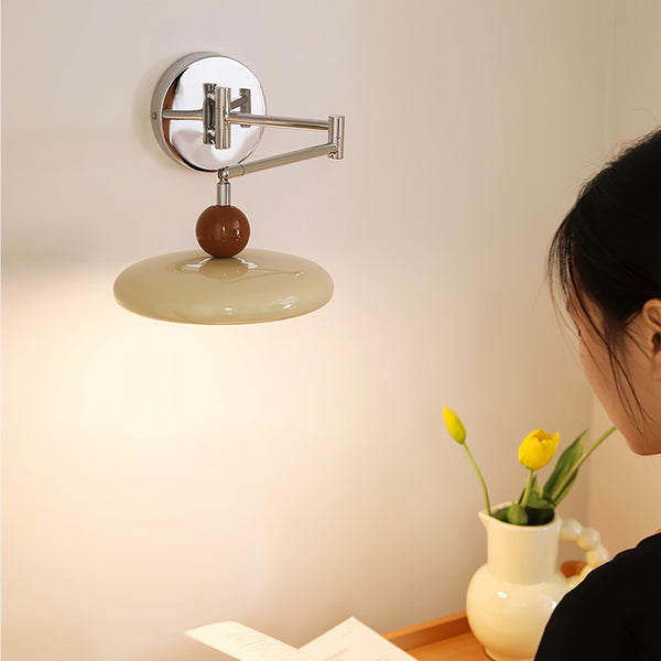 Elegante Wandleuchte für das Schlafzimmer