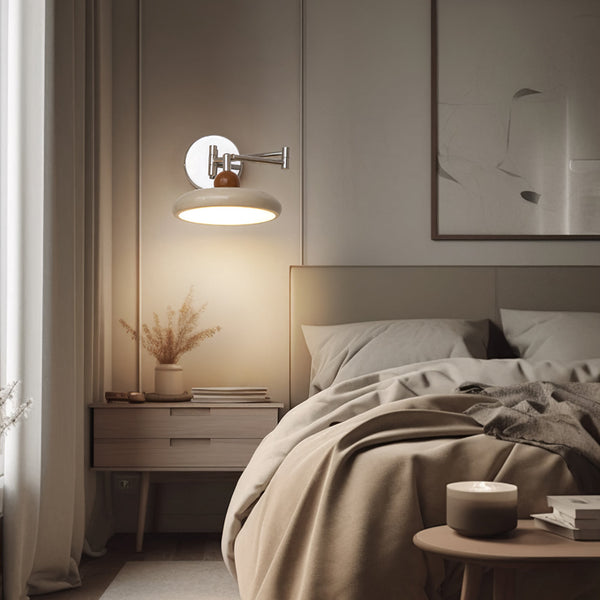 Elegante Wandleuchte für das Schlafzimmer