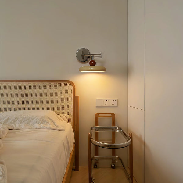 Elegante Wandleuchte für das Schlafzimmer