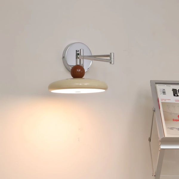 Elegante Wandleuchte für das Schlafzimmer