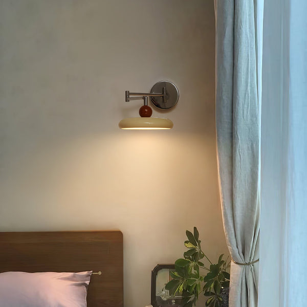 Elegante Wandleuchte für das Schlafzimmer