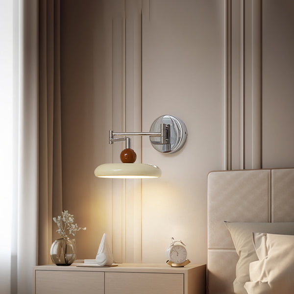 Elegante Wandleuchte für das Schlafzimmer