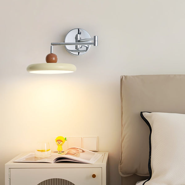 Elegante Wandleuchte für das Schlafzimmer