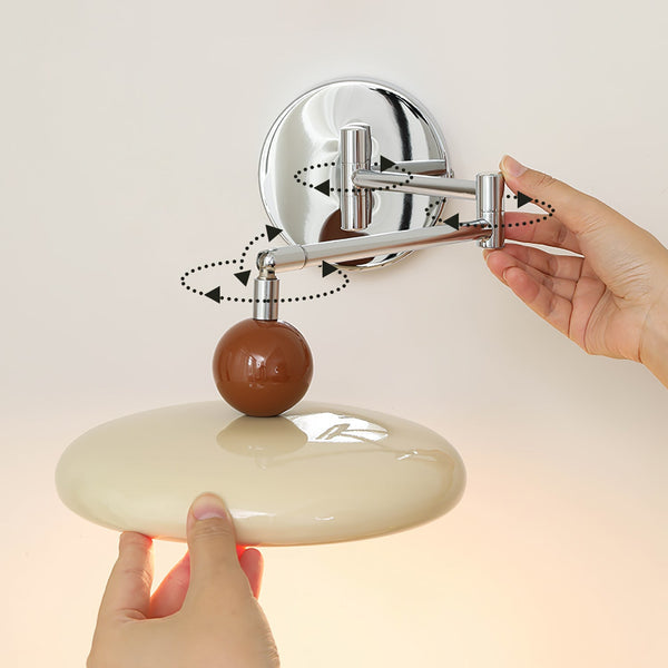 Elegante Wandleuchte für das Schlafzimmer