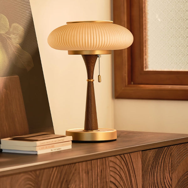 Minimalistische Matsutake Tischlampe für das Schlafzimmer