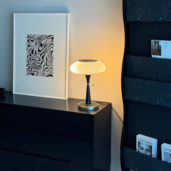 Minimalistische Matsutake Tischlampe für das Schlafzimmer