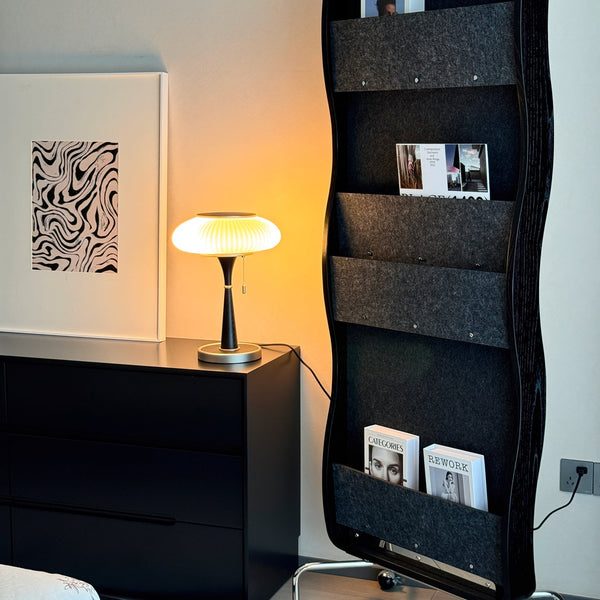 Minimalistische Matsutake Tischlampe für das Schlafzimmer
