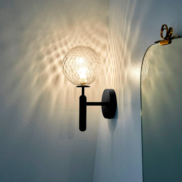 Minimalistische skandinavische Wandlampe