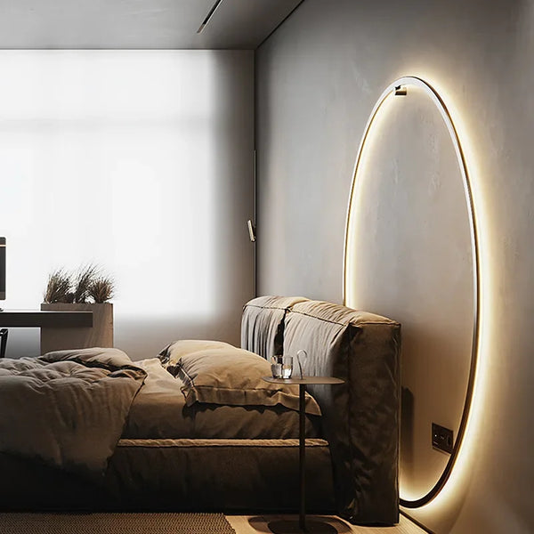 Lighting House Essential – Minimalistische runde LED-Wandleuchte