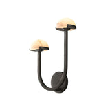 Pilzalabaster-Wandlampe für Ihr Zuhause