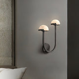 Pilzalabaster-Wandlampe für Ihr Zuhause
