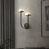 Pilzalabaster-Wandlampe für Ihr Zuhause