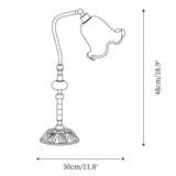 Roselamp | Fashion Flower Tischlampe aus Messing
