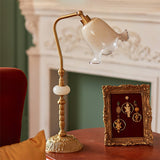 Roselamp | Fashion Flower Tischlampe aus Messing