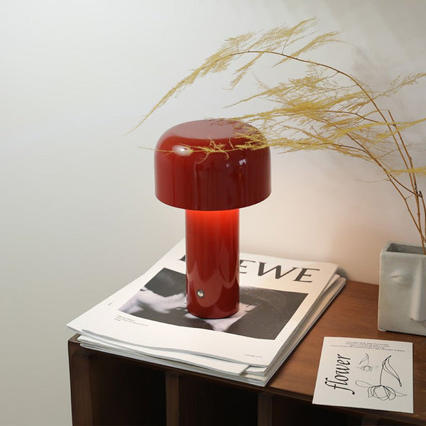 Italienische kabellose Pilz-Tischlampe