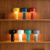 Italienische kabellose Pilz-Tischlampe