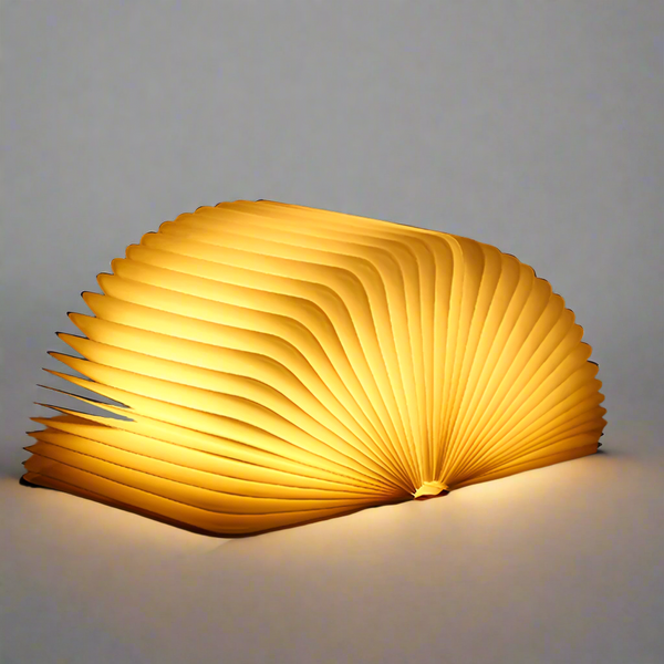 Enchanted Book Lampe für auf Tisch mit warmem Licht