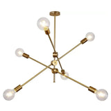 Lucca Sputnik Kronleuchter aus der Mitte des Jahrhunderts